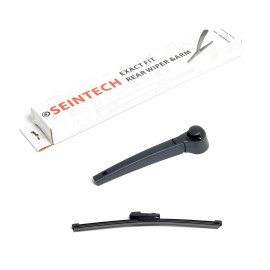 Seintech Specific Fit Rear Wiper Blade and Arm Fit Compatible for VW Scirocco 2008 Onwards