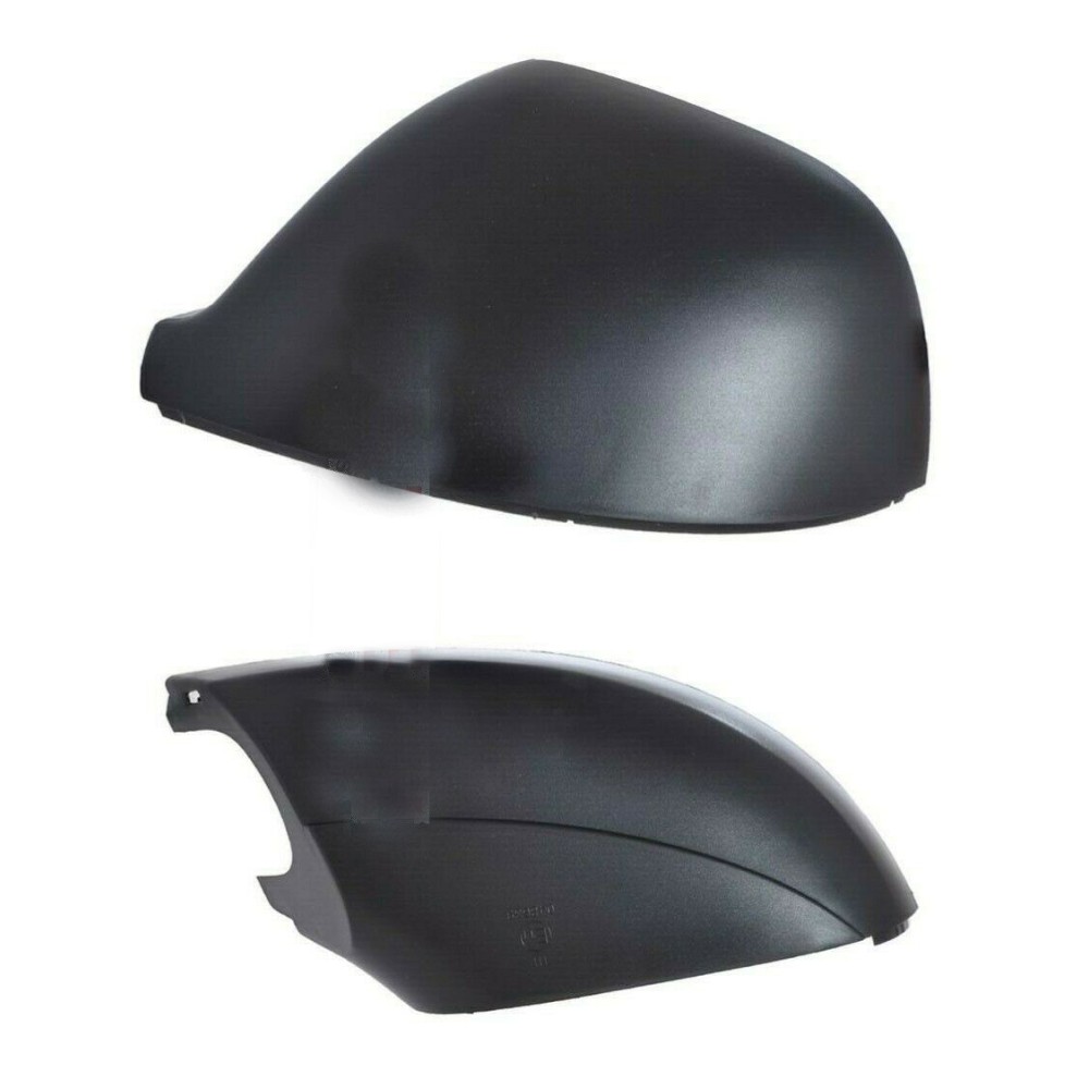 Seintech Black Door Wing Mirror Top/Lower Cover For VW T5 T5.1 Transporter 2010-15 N/S Left