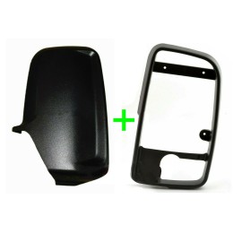 Seintech Door Wing Mirror Inner Frame + Back Cover Casing O/S For Mercedes Sprinter 2006-2017