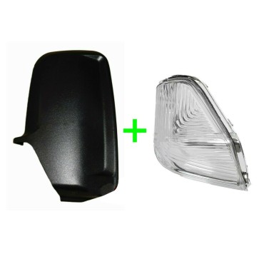 Seintech Door Wing Mirror Black Back Cover Casing/Indicator O/S For Mercedes Sprinter 2006-17