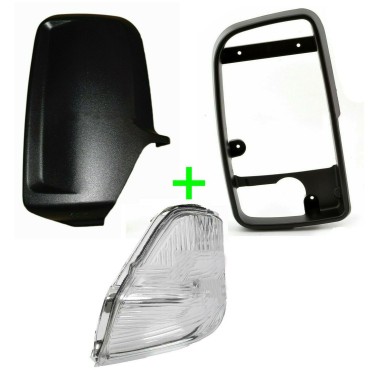 Seintech Door Wing Mirror Inner Frame/Back Cover Casing/Indicator N/S For Mercedes Sprinter