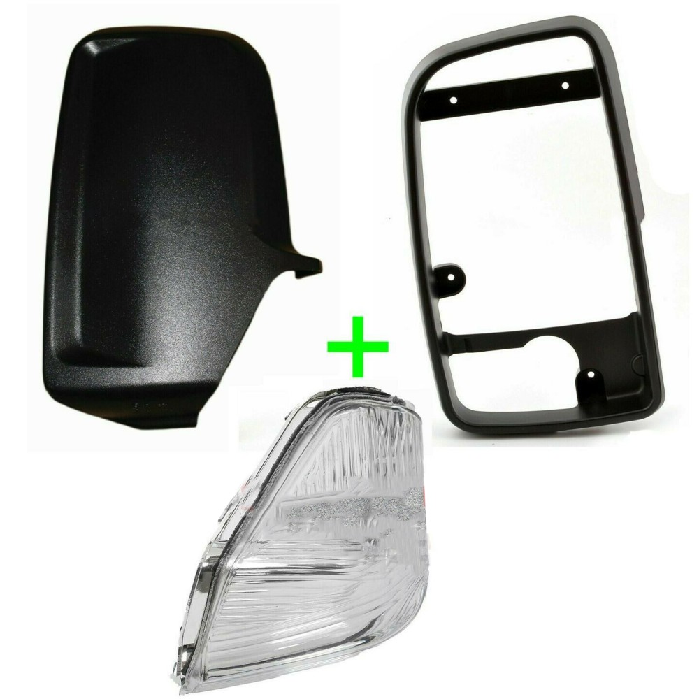 Seintech Door Wing Mirror Inner Frame/Back Cover Casing/Indicator N/S For VW Crafter