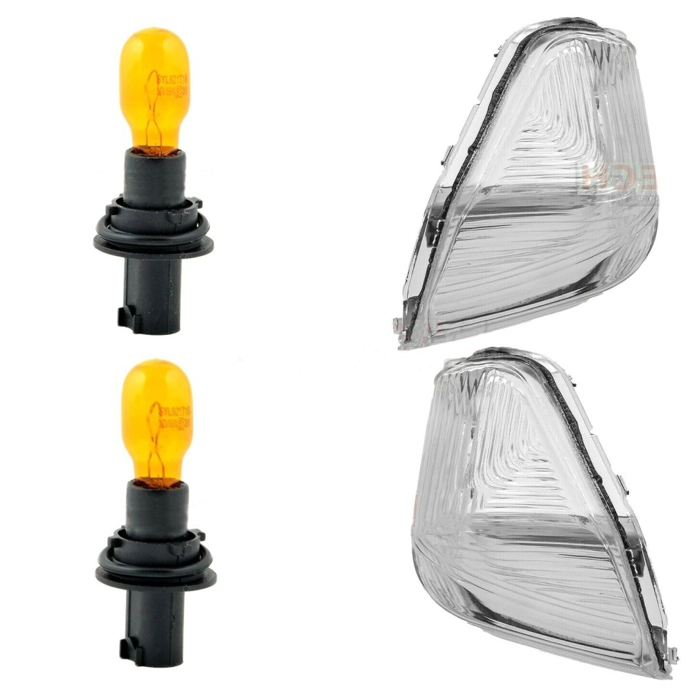 Seintech Mirror Door Indicator Lens PAIR and FREE BULBS For Volkswagen Crafter 2006-2017