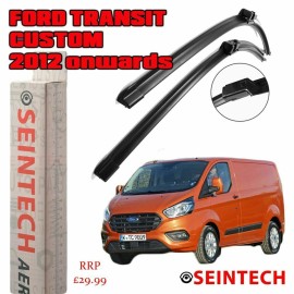 Seintech Specific Fit Front Windscreen Wiper Blades 30"28" Compatible for Ford Transit Custom 2012+