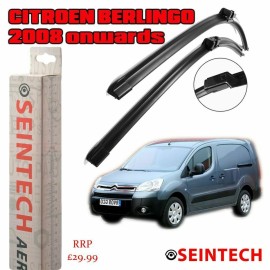 Seintech Specific Fit Front Windscreen Wiper Blades 26"16" Compatible for Citroen Berlingo 2008+