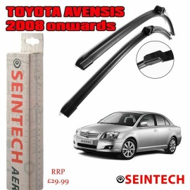 Seintech Specific Fit Front Windscreen Wiper Blades 26"16" Compatible for Toyota Avensis 2008+