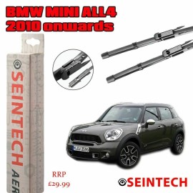 Seintech Specific Fit Front Windscreen Wiper Blades 20"19" Compatible for BMW Mini ALL4 2010 Onwards