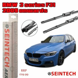 Seintech Specific Fit Front Windscreen Wiper Blades 24"18" Compatible for BMW 3 Series F31 2009 Onwards