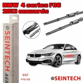 Seintech Specific Fit Front Windscreen Wiper Blades 24"18" Compatible for BMW 4 Series F36 2013 Onwards