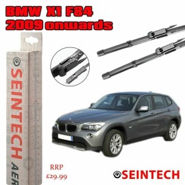 Seintech Specific Fit Front Windscreen Wiper Blades 24"18" Compatible for BMW X1 E84 Model 2009 Onwards