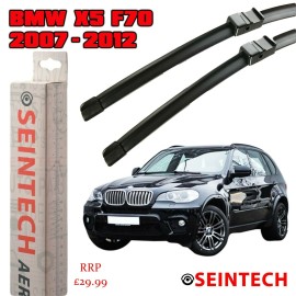 Seintech Specific Fit Front Windscreen Wiper Blades 24"20" Compatible for BMW X5 E70 2007-2012