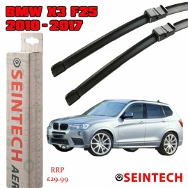 Seintech Specific Fit Front Windscreen Wiper Blades 26"19" Compatible for BMW X3 F25 2010-2017