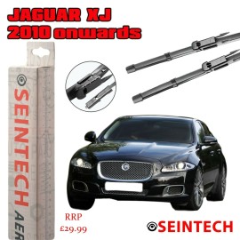 Seintech Specific Fit Front Windscreen Wiper Blades 23"19" Compatible for Jagaur XJ 2010 Onwards