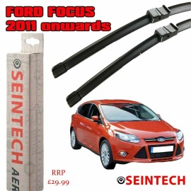 Seintech Specific Fit Front Windscreen Wiper Blades 29"29" Compatible for Ford Focus 2011+