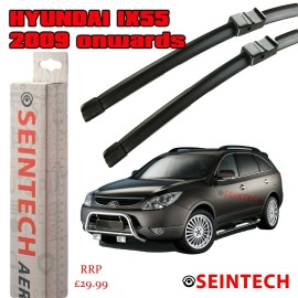 Seintech Specific Fit Front Windscreen Wiper Blades 24"20" Compatible for Hyundai IX55 2009+