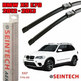 Seintech Specific Fit Front Windscreen Wiper Blades 24"20" Compatible for BMW X5 E70 2012-2013