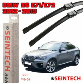 Seintech Specific Fit Front Windscreen Wiper Blades 24"20" Compatible for BMW X6 E71 E72 2012-2013