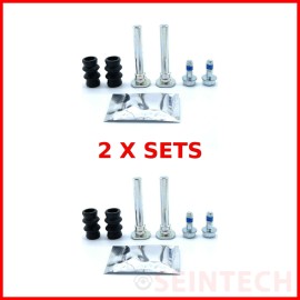 Seintech Front Brake Caliper Slider Pin Guide Kit Compatible for Fiat Ulysse MK2 (2002-2011)