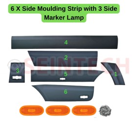 Seintech Side Moulding Strip with Side Marker Lamp Left Side for Mercedes Sprinter 06-18