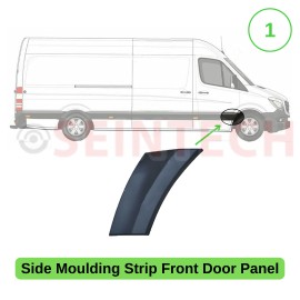 Seintech Side Moulding Strip with Side Marker Lamp Right Side for Mercedes Sprinter 06-18