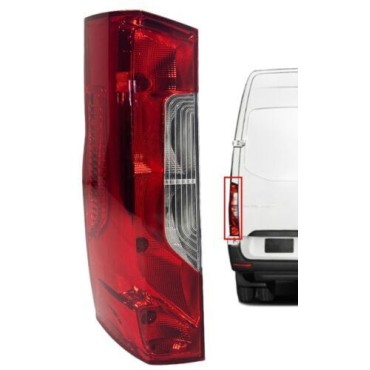 Seintech Mercedes Sprinter Rear Back Tail Light Lamp Lens Left Passenger Side N/S 2018+