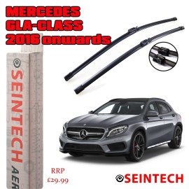 Seintech Mercedes GLA 2016 Onwards Specific Fit Front Windscreen Wiper Blades 24" 19"