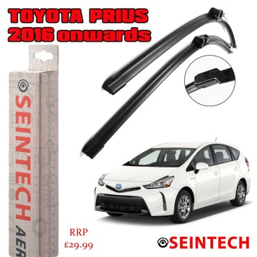 Seintech Toyota Prius 2016 Onwards Specific Fit Front Windscreen Wiper Blades 28" 16"