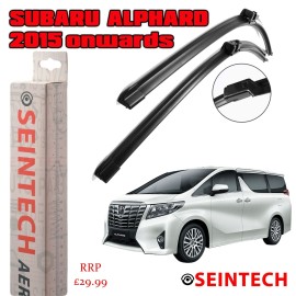 Seintech Toyota Alphard 2015 Onwards Specific Fit Front Windscreen Wiper Blades 30" 14"